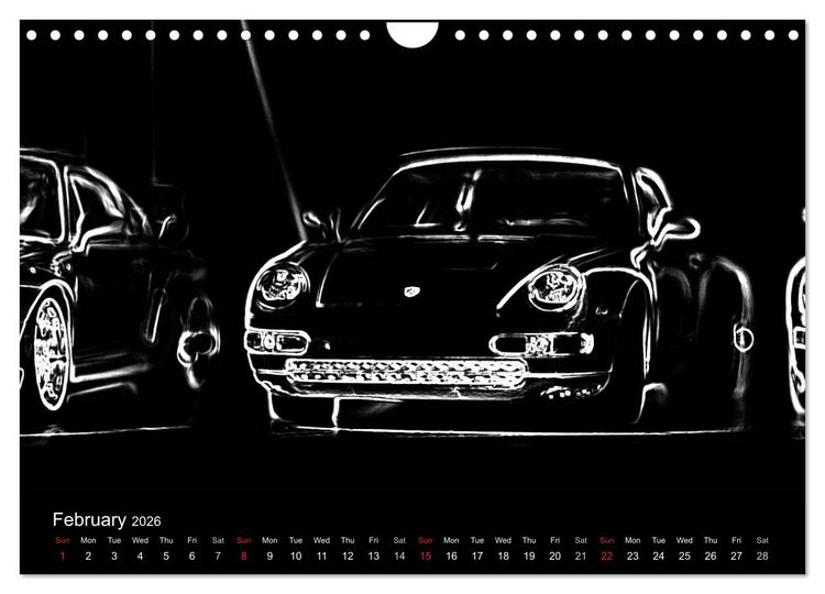 Produktbild: 911 Lines (Wall Calendar 2026 DIN A4 landscape), CALVENDO 12 Month Wall Calendar