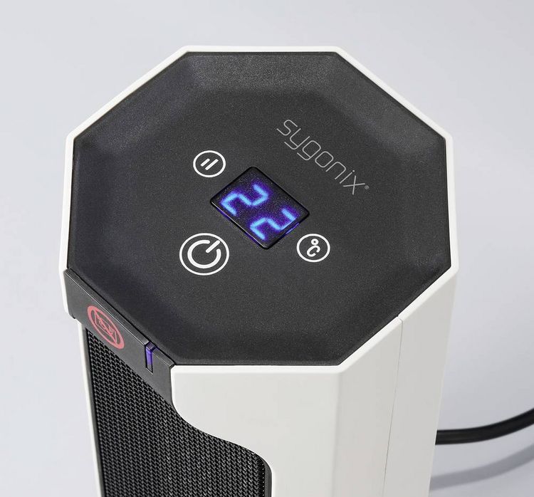 Produktbild: Sygonix SY-6735638 PTC-Heizger&auml;t Wei&szlig;
