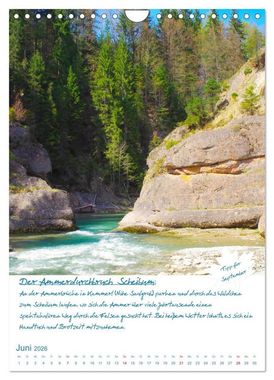 Produktbild: Dahoam erleben! Einmalige Wander-und Naturerlebnisse in Oberbayern (Wandkalender 2026 DIN A4 hoch), CALVENDO Monatskalender