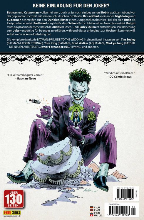 Produktbild: Batman: Die Vorgeschichte zur Hochzeit