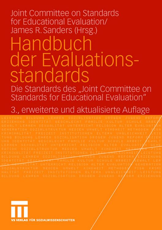 Produktbild: Handbuch der Evaluationsstandards