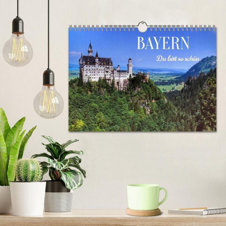 Produktbild: BAYERN, Du bist so sch&ouml;n (Wandkalender 2026 DIN A4 quer), CALVENDO Monatskalender