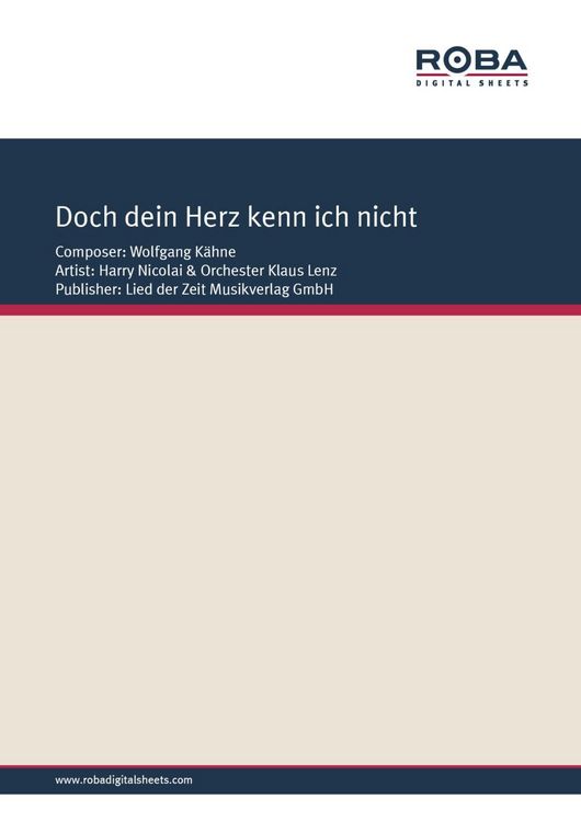 Produktbild: Doch dein Herz kenn ich nicht