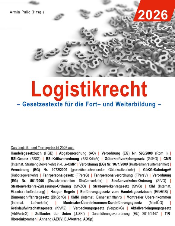 Produktbild: Logistikrecht 2026