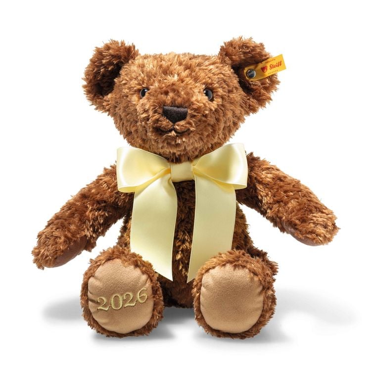 Produktbild: Steiff 114175 - Teddyb&auml;r Cosy Jahresb&auml;r 2026, 34 cm, Pl&uuml;sch