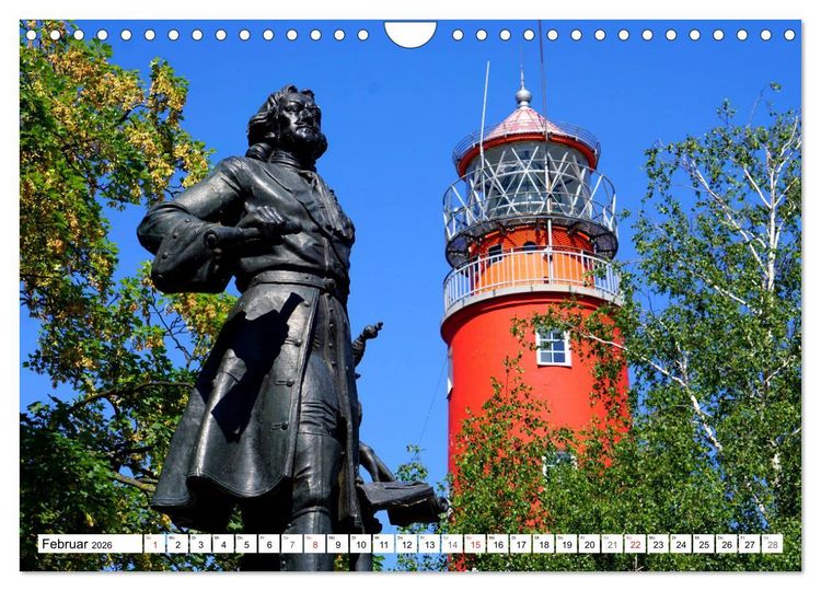 Produktbild: Pillau - Baltijsk. Russlands Tor zur Welt (Wandkalender 2026 DIN A4 quer), CALVENDO Monatskalender