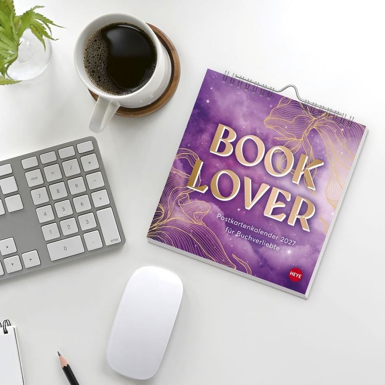 Produktbild: Book Lover Postkartenkalender 2027 - Postkarten f&uuml;r Buchverliebte