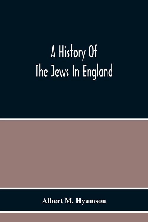Produktbild: A History Of The Jews In England