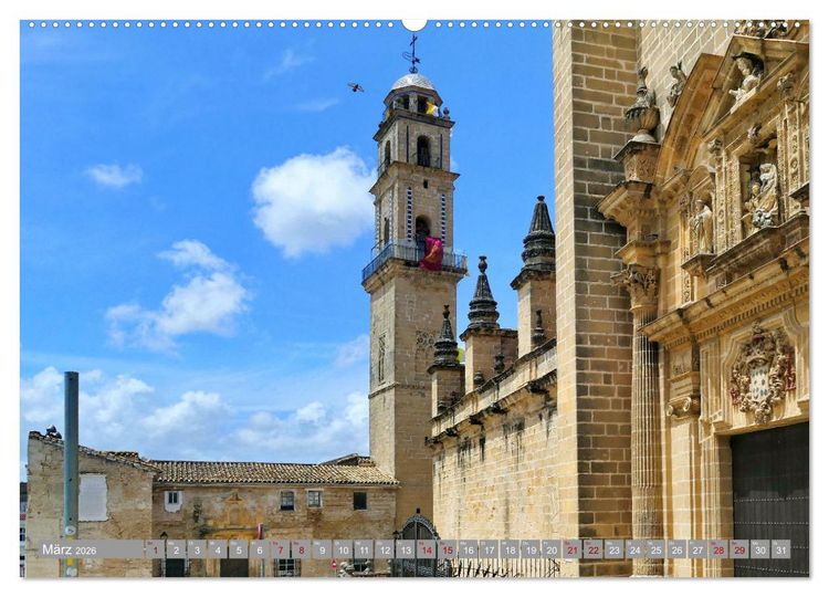 Produktbild: Andalusien, Architektur und Tradition (Wandkalender 2026 DIN A2 quer), CALVENDO Monatskalender