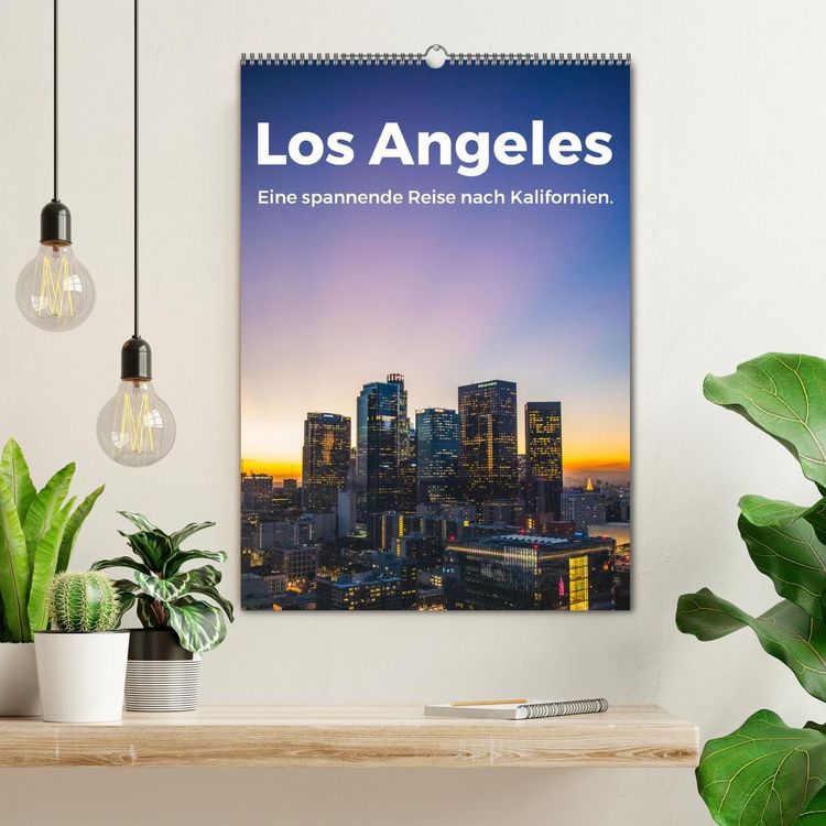 Produktbild: Los Angeles - Eine spannende Reise nach Kalifornien. (Wandkalender 2026 DIN A2 hoch), CALVENDO Monatskalender