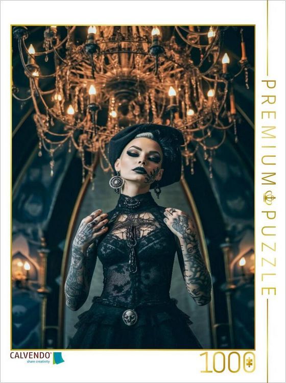 Produktbild: CALVENDO Puzzle Gothic | 1000 Teile Lege-Gr&ouml;&szlig;e 64x48cm Foto-Puzzle f&uuml;r gl&uuml;ckliche Stunden