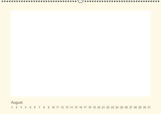 Produktbild: Immerw&auml;hrender Kalender zum selber Gestalten (Wandkalender immerw&auml;hrend DIN A3 quer)