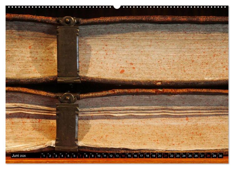 Produktbild: Welt der B&uuml;cher (hochwertiger Premium Wandkalender 2026 DIN A2 quer), Kunstdruck in Hochglanz