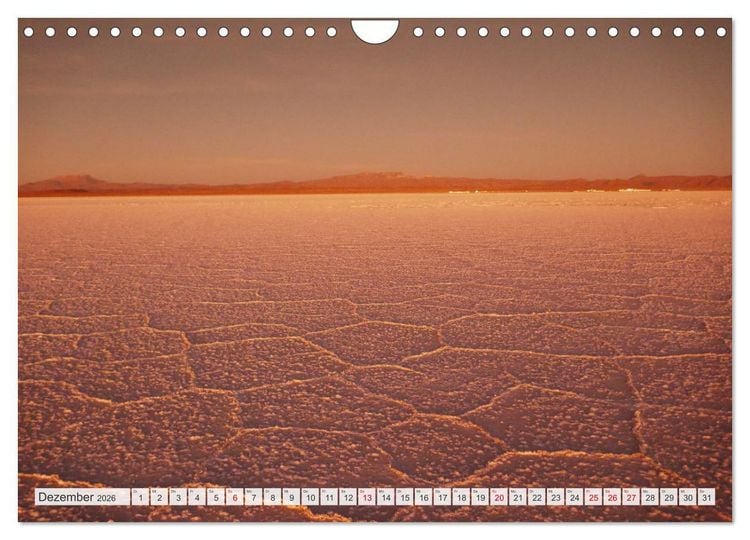 Produktbild: Bolivien - Unterwegs im Hochland (Wandkalender 2026 DIN A4 quer), CALVENDO Monatskalender