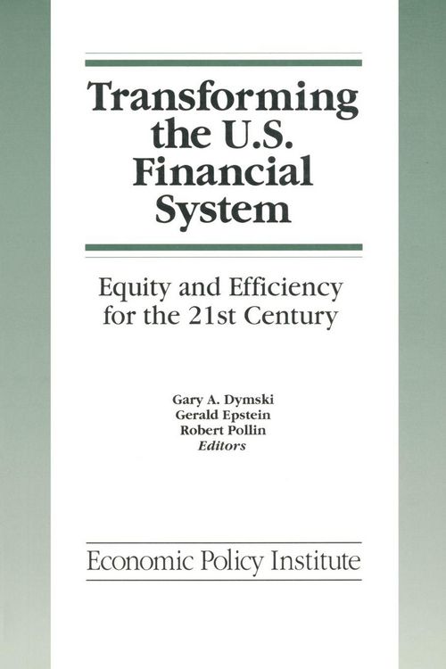 Produktbild: Transforming the U.S. Financial System