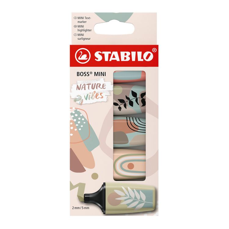 Produktbild: STABILO Textmarker BOSS MINI Naturevibes