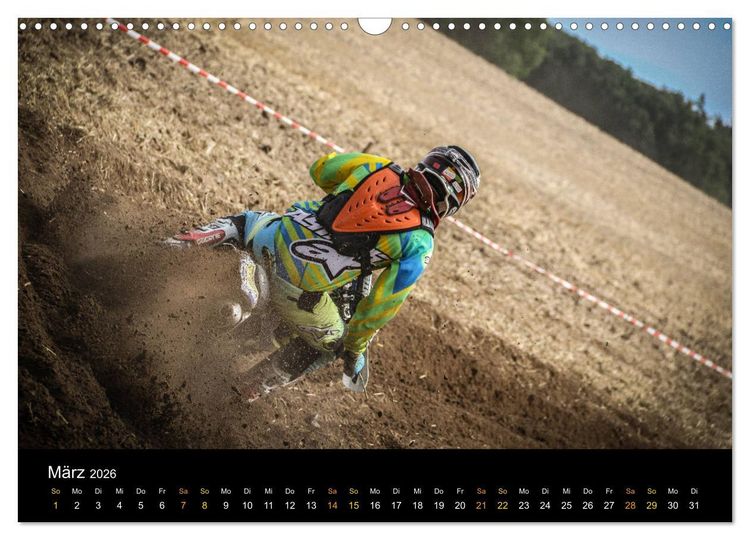 Produktbild: MX Racing 2026 (Wandkalender 2026 DIN A3 quer), CALVENDO Monatskalender