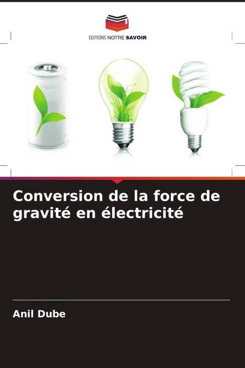 Produktbild: Conversion de la force de gravit&eacute; en &eacute;lectricit&eacute;