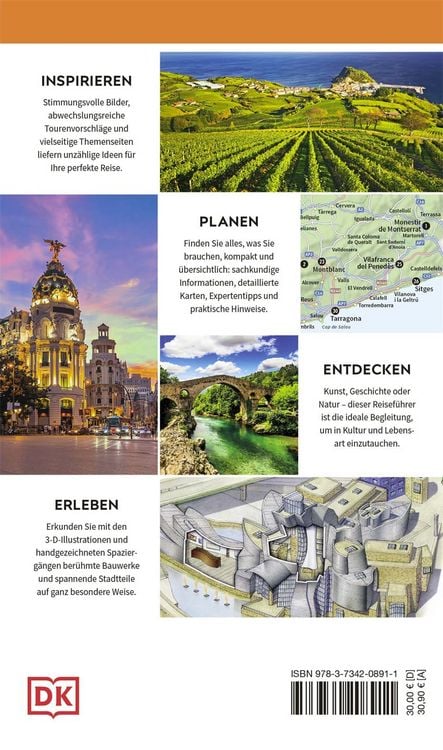 Produktbild: Vis-&agrave;-Vis Reisef&uuml;hrer Spanien