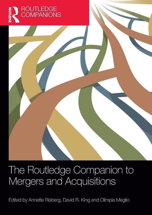 Produktbild: The Routledge Companion to Mergers and Acquisitions