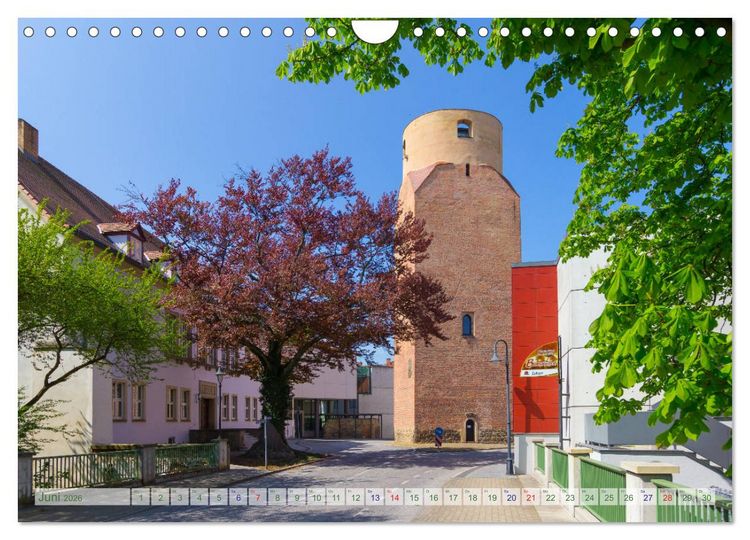 Produktbild: Bad Liebenwerda im Fr&uuml;hling (Wandkalender 2026 DIN A4 quer), CALVENDO Monatskalender