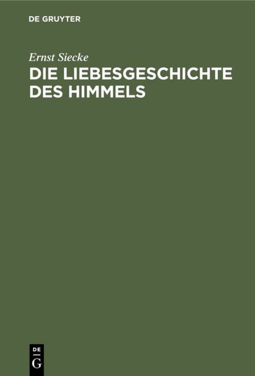Produktbild: Die Liebesgeschichte des Himmels
