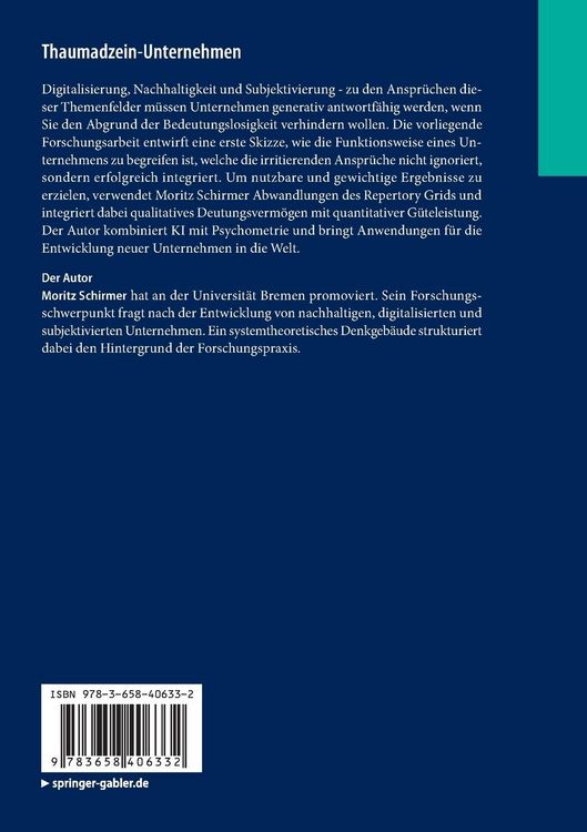 Produktbild: Thaumadzein-Unternehmen