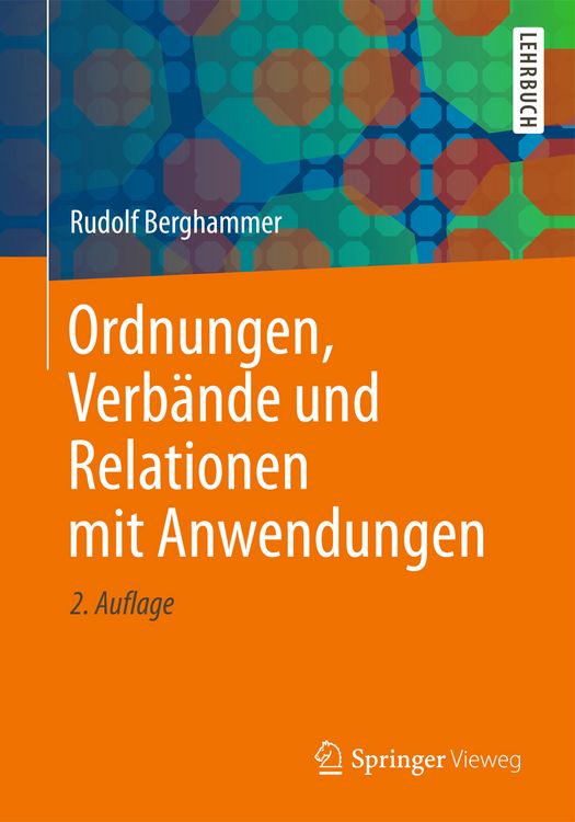 Produktbild: Ordnungen, Verb&auml;nde und Relationen mit Anwendungen