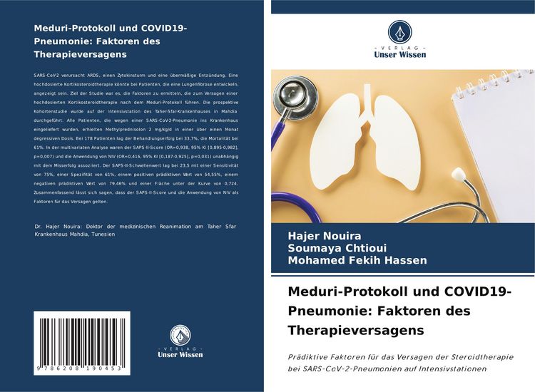 Produktbild: Meduri-Protokoll und COVID19-Pneumonie: Faktoren des Therapieversagens