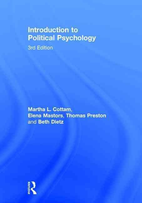 Produktbild: Cottam, M: Introduction to Political Psychology