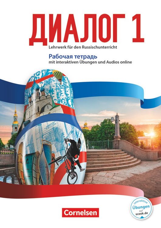 Produktbild: Dialog - Lehrwerk f&uuml;r den Russischunterricht - Russisch als 2. Fremdsprache - Ausgabe 2016 - Band 1