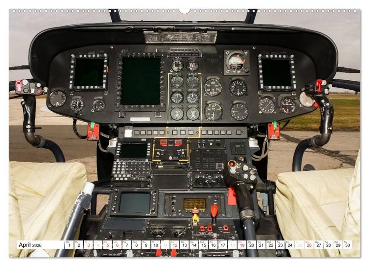 Produktbild: Cockpit sights (High Quality Premium Wall Calendar 2026 DIN A2 landscape),CALVENDO 12 Month Wall Calendar