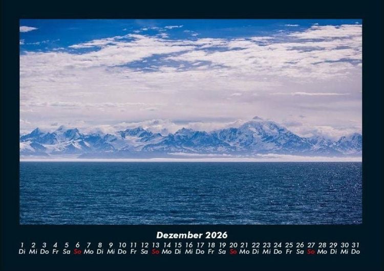 Produktbild: Landschaftskalender 2026 Fotokalender DIN A4