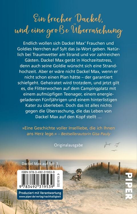 Produktbild: Pfotengl&uuml;ck &ndash; Dackel Max sucht Wolke sieben