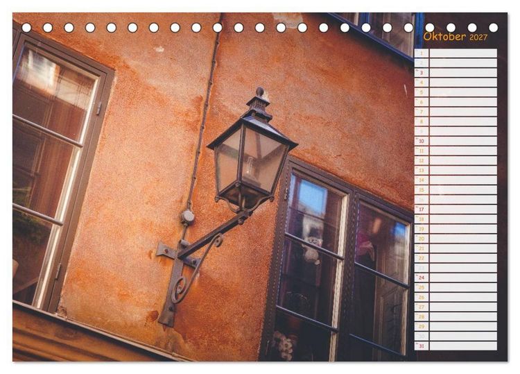 Produktbild: Stockholm - Nordische Sch&ouml;nheit (Tischkalender 2027 DIN A5 quer), CALVENDO Monatskalender