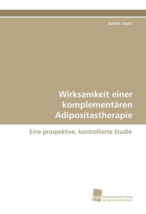 Produktbild: Wirksamkeit einer komplement&auml;ren Adipositastherapie
