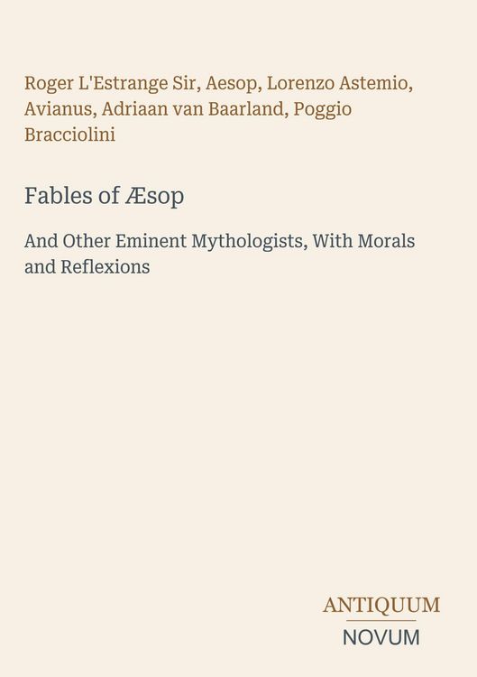 Produktbild: Fables of &AElig;sop