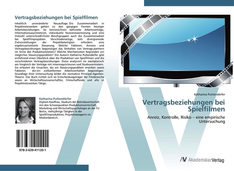 Produktbild: Vertragsbeziehungen bei Spielfilmen
