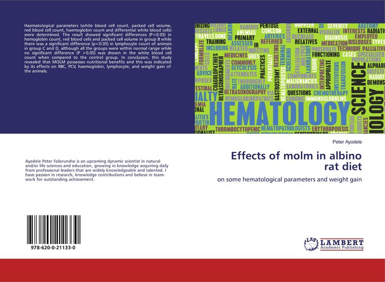 Produktbild: Effects of molm in albino rat diet