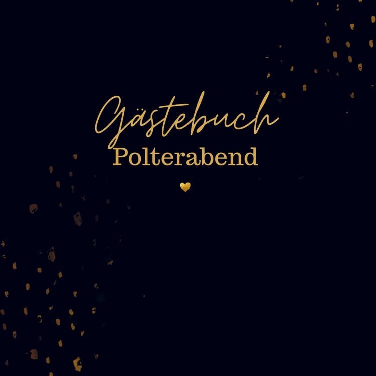 Produktbild: G&auml;stebuch Polterabend- G&auml;stebuch Blanko