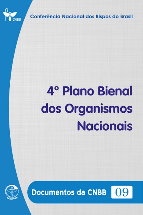 Produktbild: 4&ordm; Plano Bienal dos Organismos Nacionais (1977-1978) - Documentos da CNBB 09 - Digital