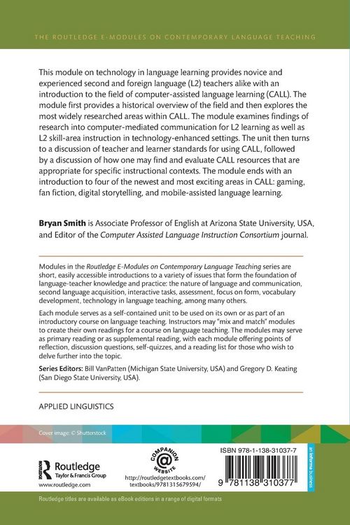 Produktbild: Technology in Language Learning