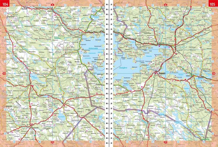 Produktbild: freytag & berndt Autoatlas Skandinavien 1:200.000