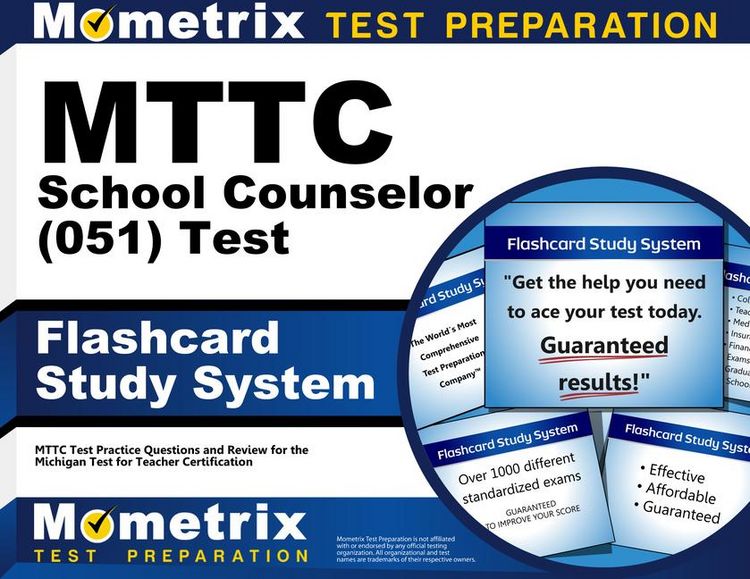 Produktbild: MTTC School Counselor (051) Test Flashcard Study System