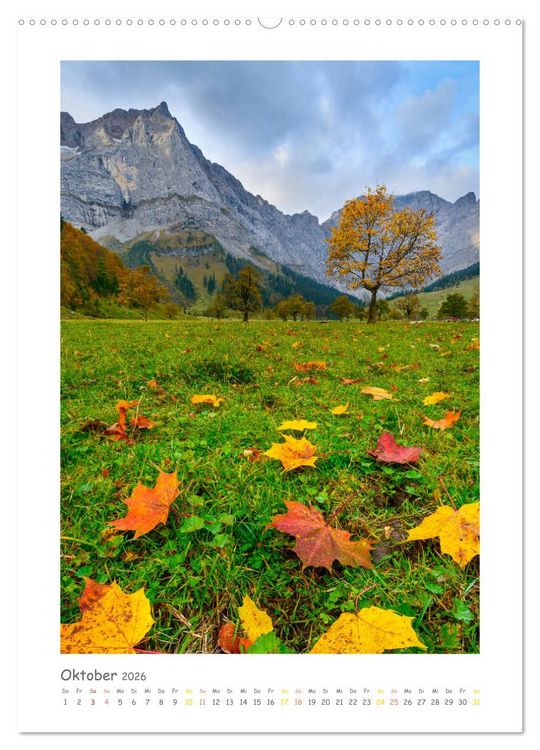 Produktbild: peaceful silence - einsame Landschaften (hochwertiger Premium Wandkalender 2026 DIN A2 hoch), Kunstdruck in Hochglanz