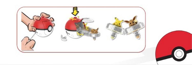 Produktbild: Pok&eacute;mon Battle Spinner Arena Set