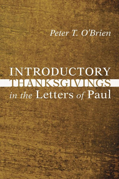Produktbild: Introductory Thanksgivings in the Letters of Paul