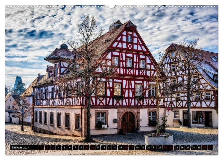 Produktbild: Impressionen der Altstadt Herzogenaurach (Wandkalender 2027 DIN A2 quer), CALVENDO Monatskalender