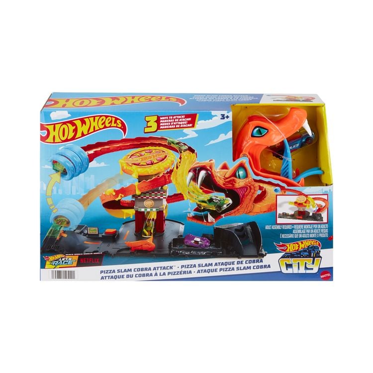 Produktbild: Hot Wheels Arena City Cobra Slam Pizza Attack
