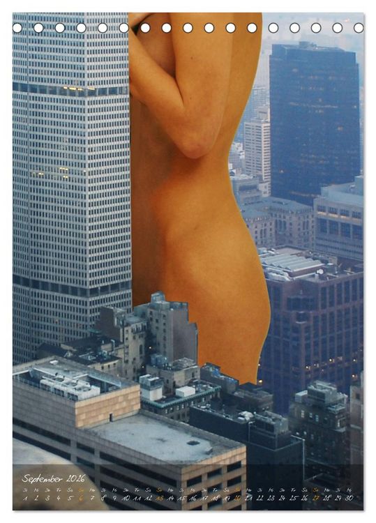 Produktbild: Big Apple Akt (Tischkalender 2026 DIN A5 hoch), CALVENDO Monatskalender